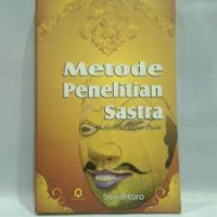 Image of Metode Penelitian Sastra : Analisis Struktur Puisi