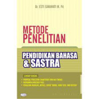 Image of Metode Penelitian Pendidikan Bahasa & Sastra