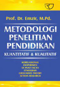 Image of Metodologi Penelitian Pendidikan Kuantitatif dan Kualitatif